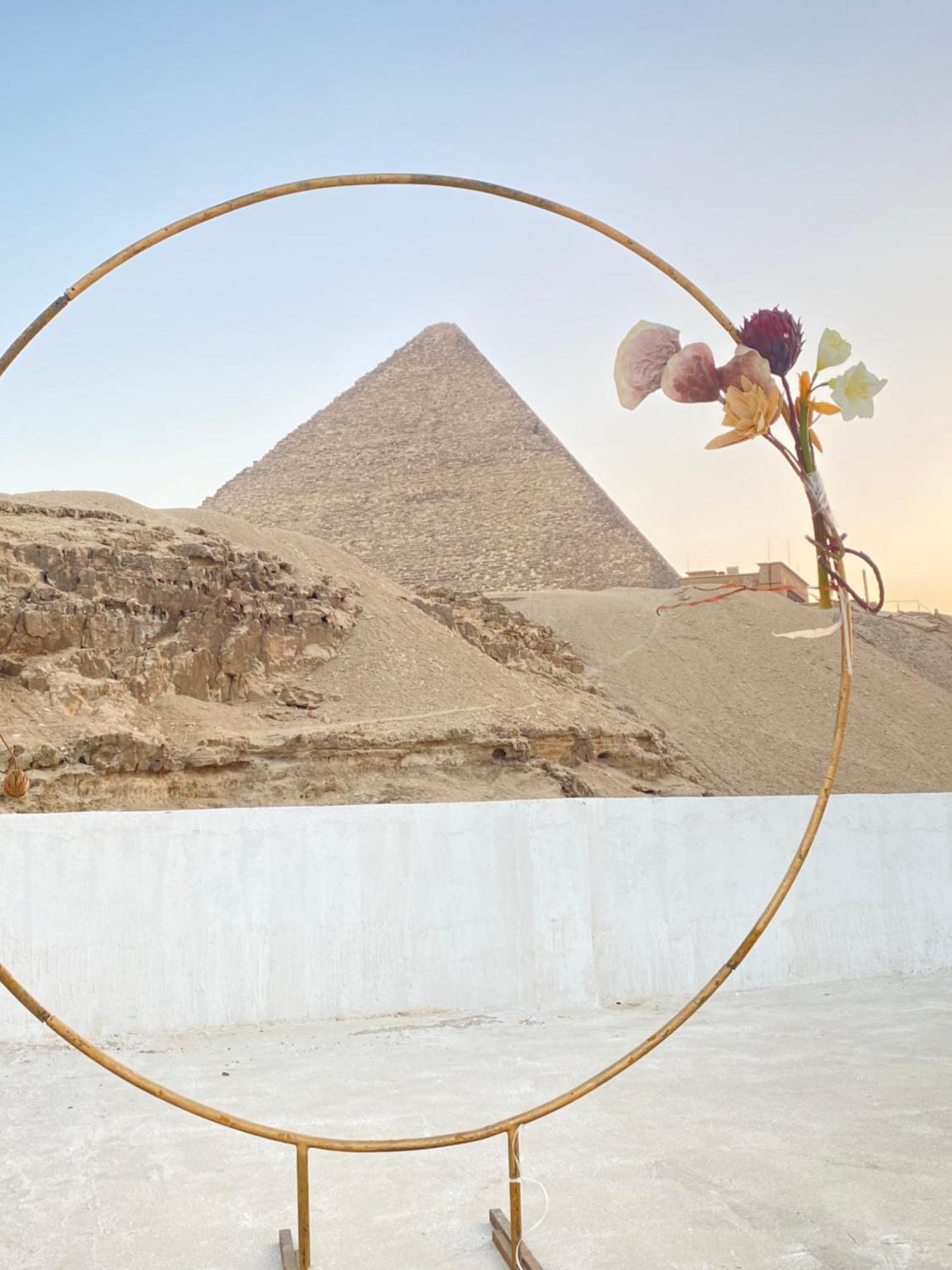 The Grand Pyramids View Hotel Kafrat al Jabal Luaran gambar