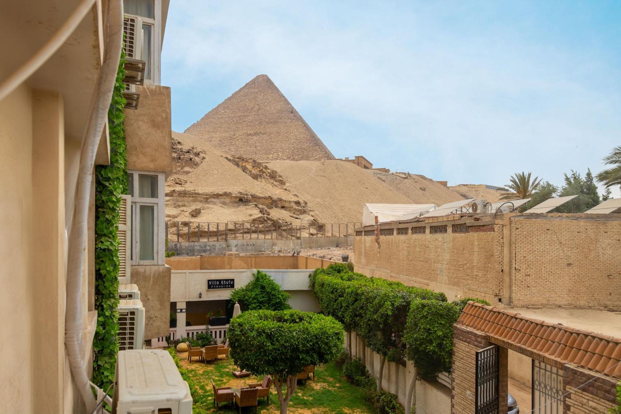 The Grand Pyramids View Hotel Kafrat al Jabal Luaran gambar