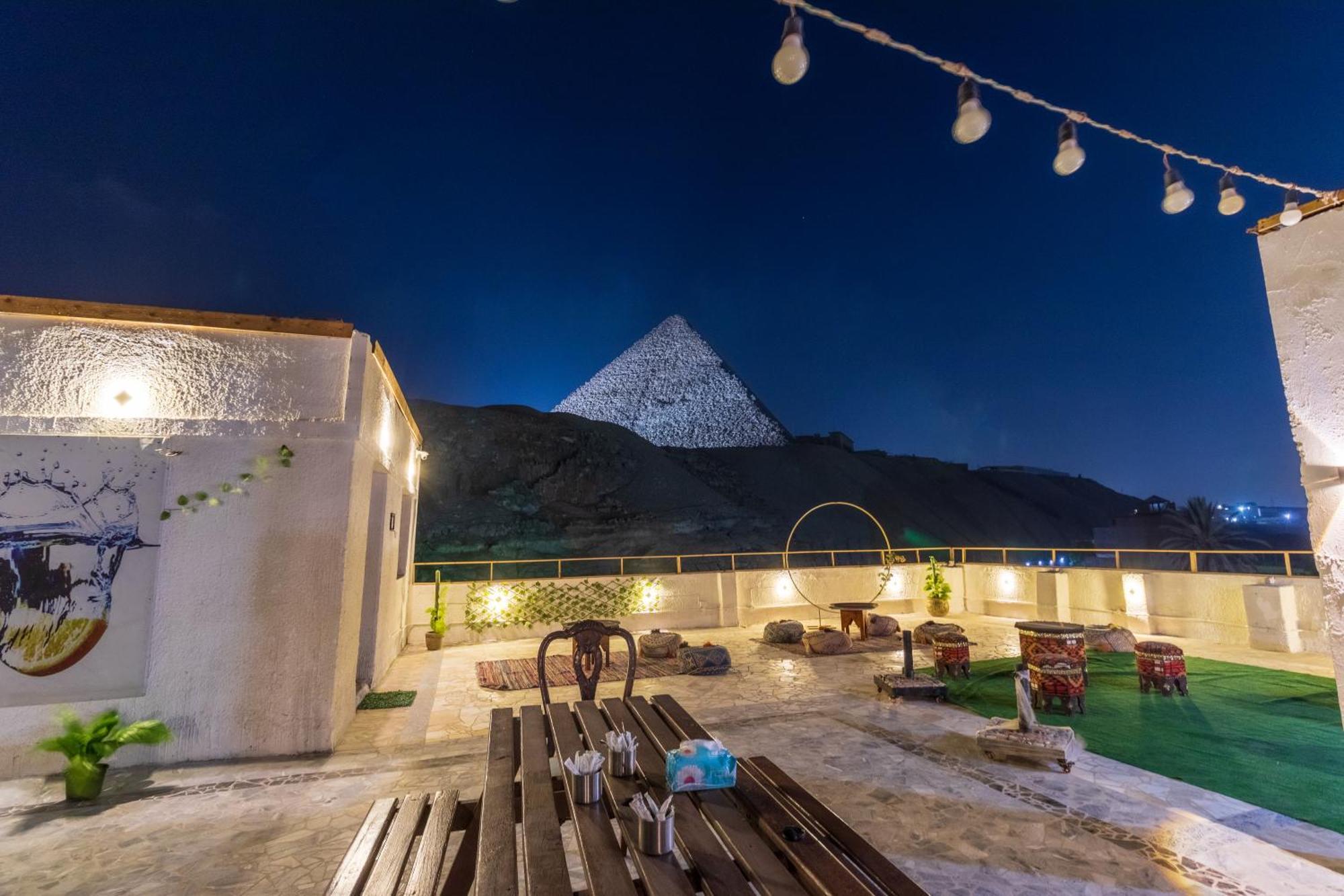 The Grand Pyramids View Hotel Kafrat al Jabal Luaran gambar